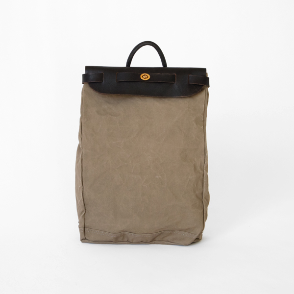 GRAYCANVAS×LEATHER VOYAGE 2WAY バックパック・画像