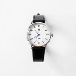 32mm WHITE-BLACKDUFA 腕時計 GROPIUS LEATHER・画像