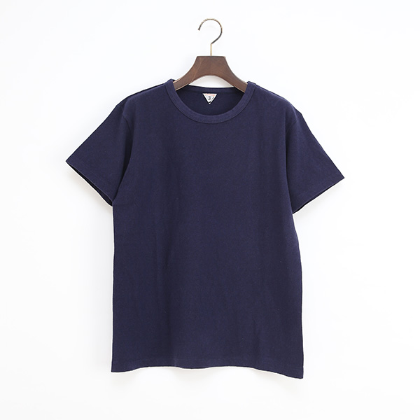 3ユニセックス DIZZ クル-ネックTシャツ NAVY MELANGE・画像