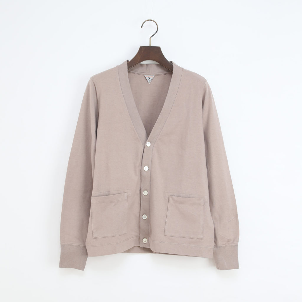 LATTE 2ユニセックス DONALD度詰天竺Vカ-ディガン・画像