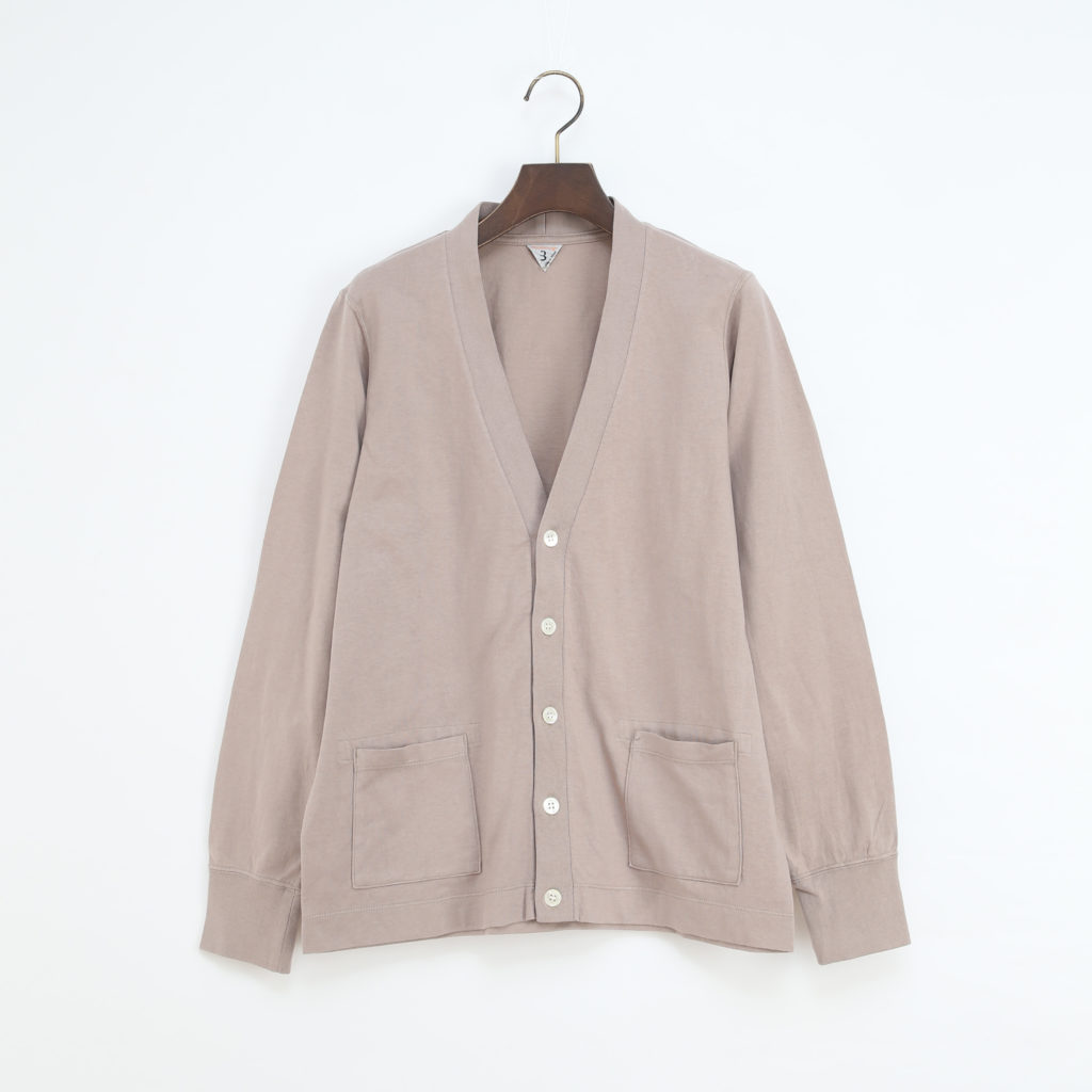 LATTE 3ユニセックス DONALD度詰天竺Vカ-ディガン・画像