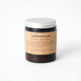 ミッドナイトサンアロマキャンドル（マッサ-ジキャンドル）・画像