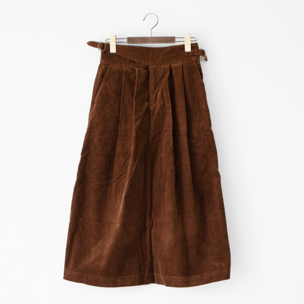 0UK430301 グルカスカ-ト BROWN・画像