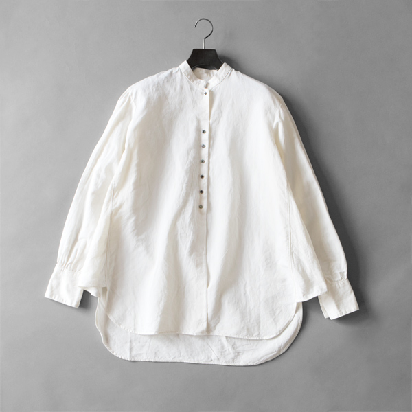 WHITEGS130303アンティ-クライクシャツ・画像