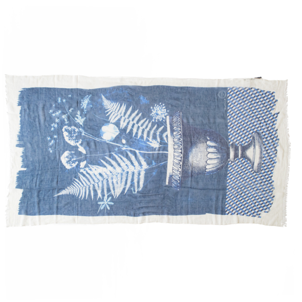 リネンコットンスト-ル COBALT・画像