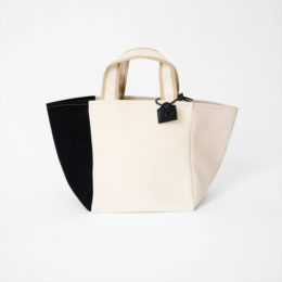 PETALE×WHITE×BLACKMILA SUMMER SMALL XS TRICOLOR・画像