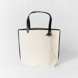 WHITEDINOSAURE S cabas cotton handle (long handle)・画像