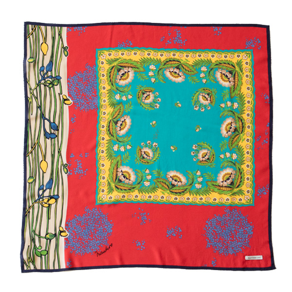 REDMANTERO シルククレ-プサテンスカ-フ (70×70)・画像