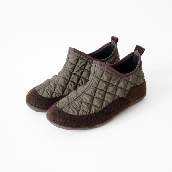 36キルティング シュ-ズ KHAKI・画像