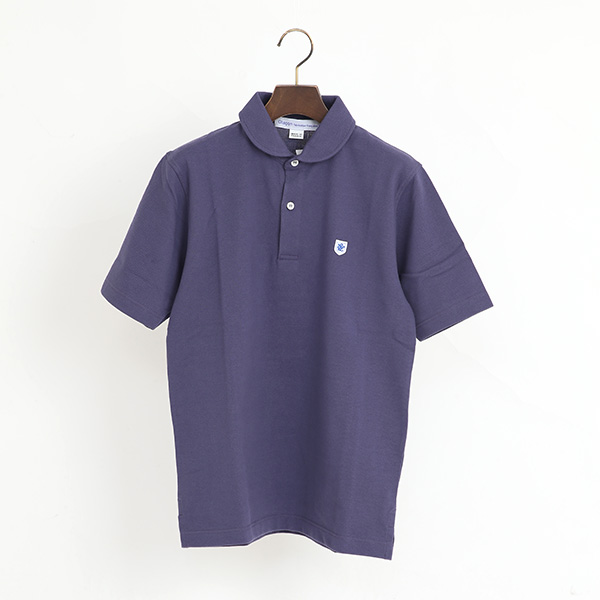 3 Men S相当ポロシャツ ラウンドカラ- Heath・画像