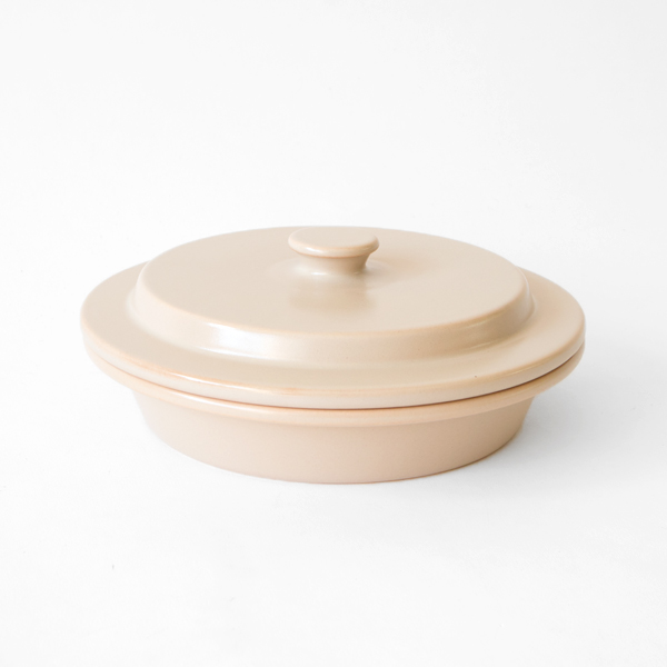 火成岩Shallow Pot 24cm・画像