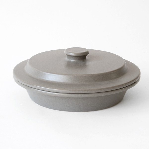 泥岩Shallow Pot 30cm・画像