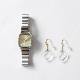 ピアス数量限定 腕時計 BREDA×HARIO Lampwork Factory ESTHER・画像