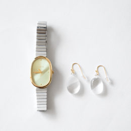 ピアス数量限定 腕時計 BREDA×HARIO Lampwork Factory JANE・画像