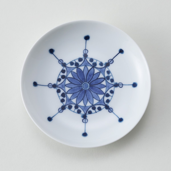 ［丸］瓔珞紋【受発注】啓祥窯・画像