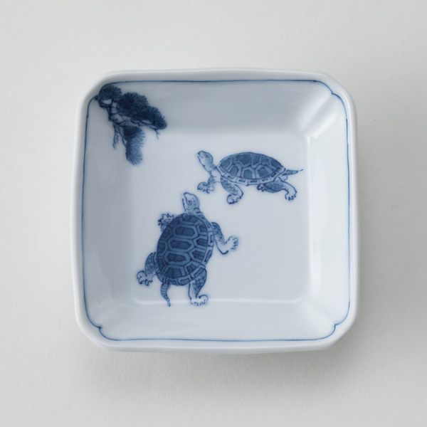 ［角］松に亀【受発注】光雲窯・画像