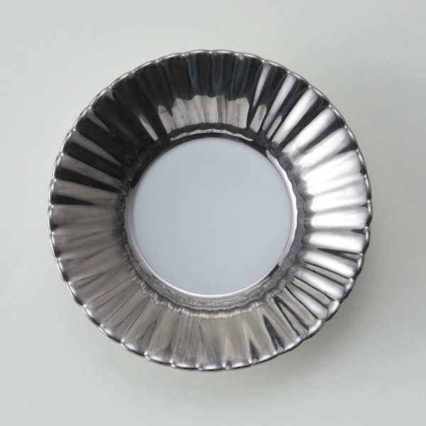 ［菊割］プラチナ塗り【受発注】智山窯・画像