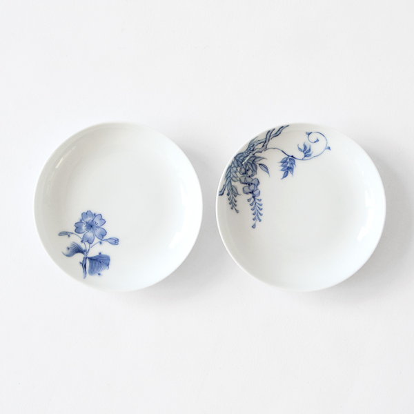 ［丸］桜・藤 2枚セット【受発注】平戸松山・画像