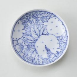 ［丸］花ざくろ紋【受発注】平戸藤祥五光窯・画像