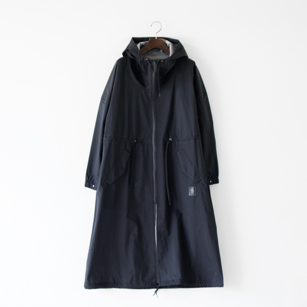 L全天候型ユニセックスコ-ト BLACK・画像