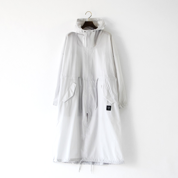 L全天候型ユニセックスコ-ト SILVER GRAY・画像