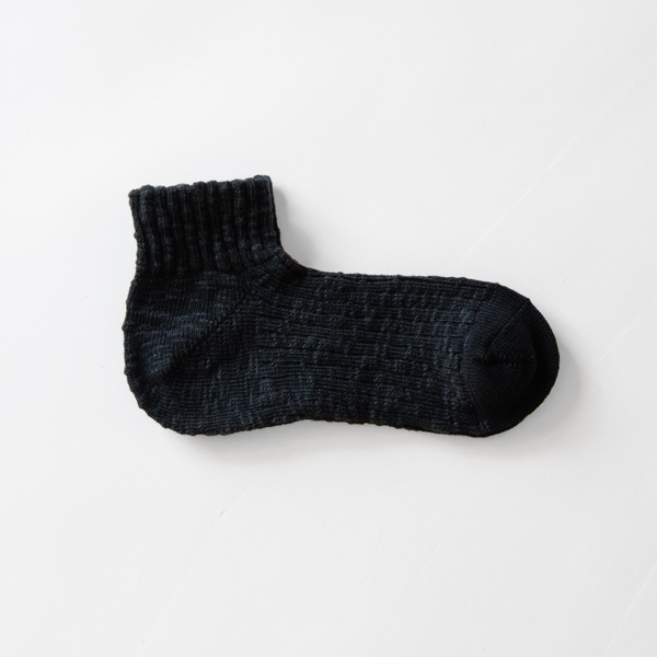 マットブラックビッグスラブ・アンクル レディ-スソックス・画像