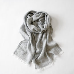 melange greyメランジリネンスカ-フ・画像