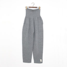 GREYおなかをつつむ のびるニットパンツ レギュラ-・画像
