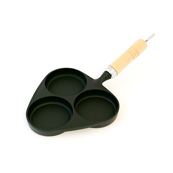 目玉焼３ケ焼き・画像