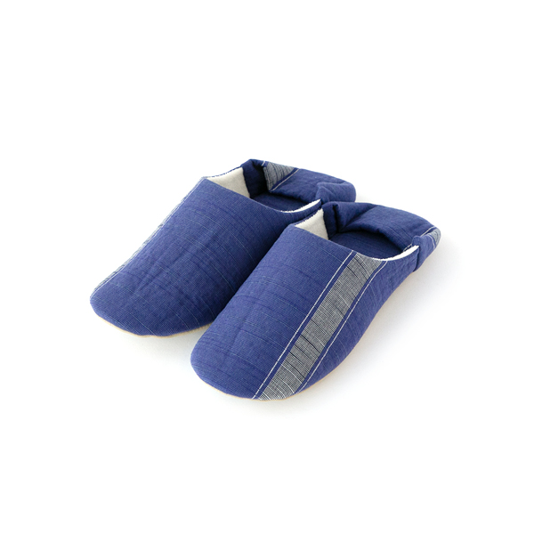 ぐんじょう会津木綿 スリッパ・画像