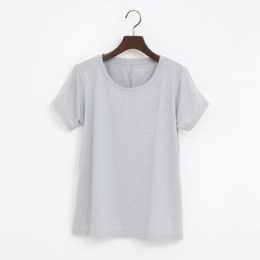 MALL DAY ACTIVE 高機能Tシャツ MEDIUM GREY・画像