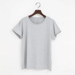 LALL DAY ACTIVE 高機能Tシャツ MEDIUM GREY・画像