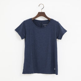 SALL DAY ACTIVE 高機能Tシャツ WASH NAVY・画像