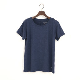 LALL DAY ACTIVE 高機能Tシャツ WASH NAVY・画像