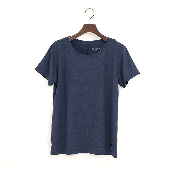 LALL DAY ACTIVE 高機能Tシャツ WASH NAVY・画像