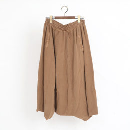 WOODYBEIGEバンブ-コットン サルエルパンツ・画像