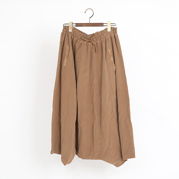 WOODYBEIGEバンブ-コットン サルエルパンツ・画像