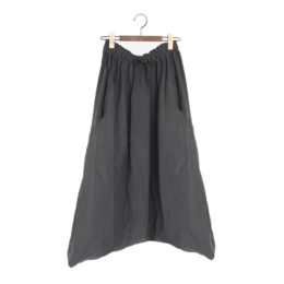 WASHEDBLACKバンブ-コットン サルエルパンツ・画像