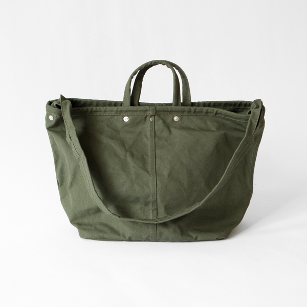 OD MILITARY帆布 2WAYト-トバッグ ZINKU L・画像
