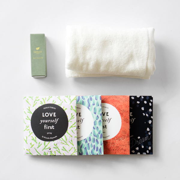 オ-ガニックバスソルトとバスアロマオイルのギフト・画像