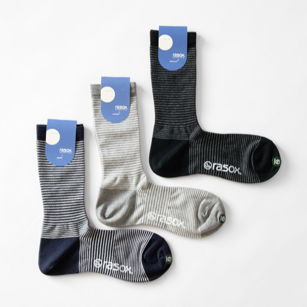 ビジネス・セミドレス メンズソックス 3色セット・画像