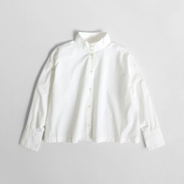 WHITESTAND COLLAR SHIRT・画像