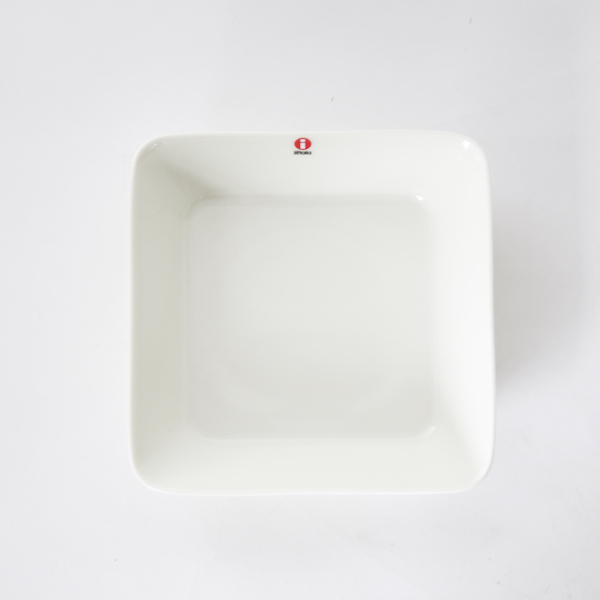 ホワイトTeema スクエアプレ-ト16cm・画像
