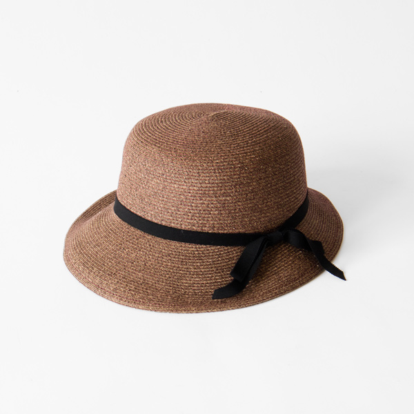 ブラウン【受発注】ペ-パ-ブレ-ド ソフトハットブルトン・画像