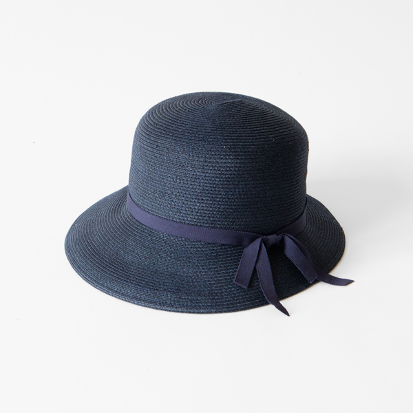 ネイビ-【受発注】ペ-パ-ブレ-ド ソフトハットブルトン・画像
