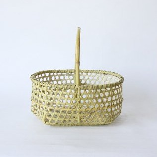 小根曲竹りんごかご・画像