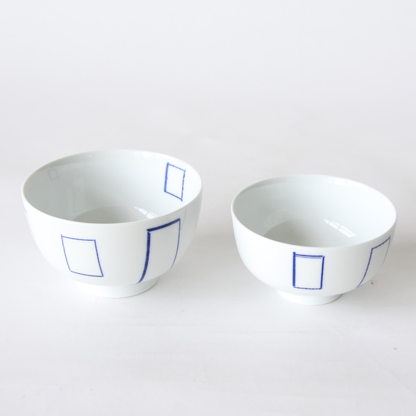 印判花茶碗 セット マドベ・画像