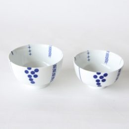 印判花茶碗 セット ハナカザリ・画像