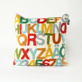 クッションカバ- ABC・画像