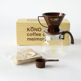 ホワイト名門ドリッパ-セット 4人用・画像